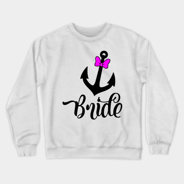 Bride Anchor Crewneck Sweatshirt by BELONE